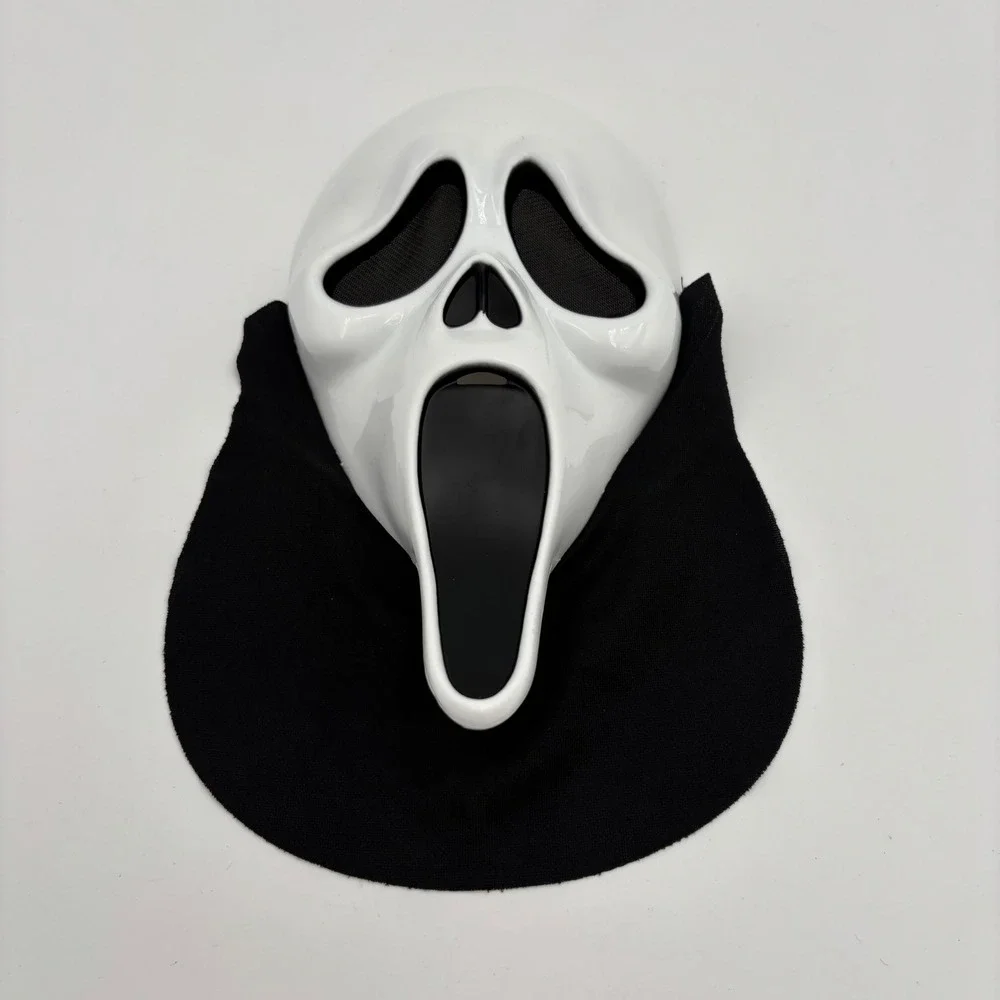 Ghostface Scream Mask Adult‎ OS White New Halloween Horror Costume Accessory